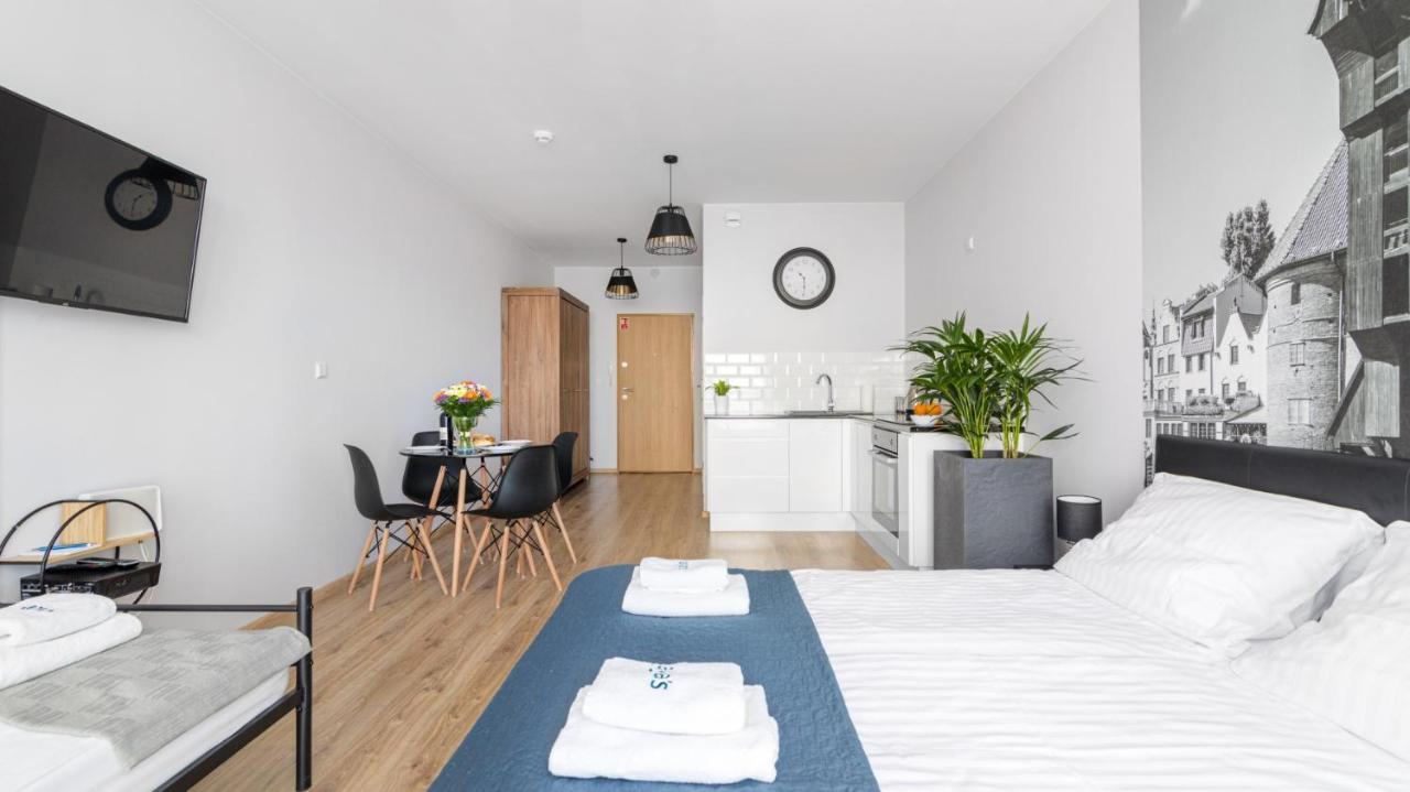 Relax Apartments - Gdansk Central & Parking Luaran gambar