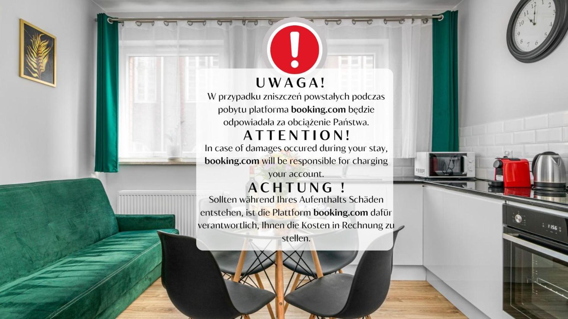 Relax Apartments - Gdansk Central & Parking Luaran gambar